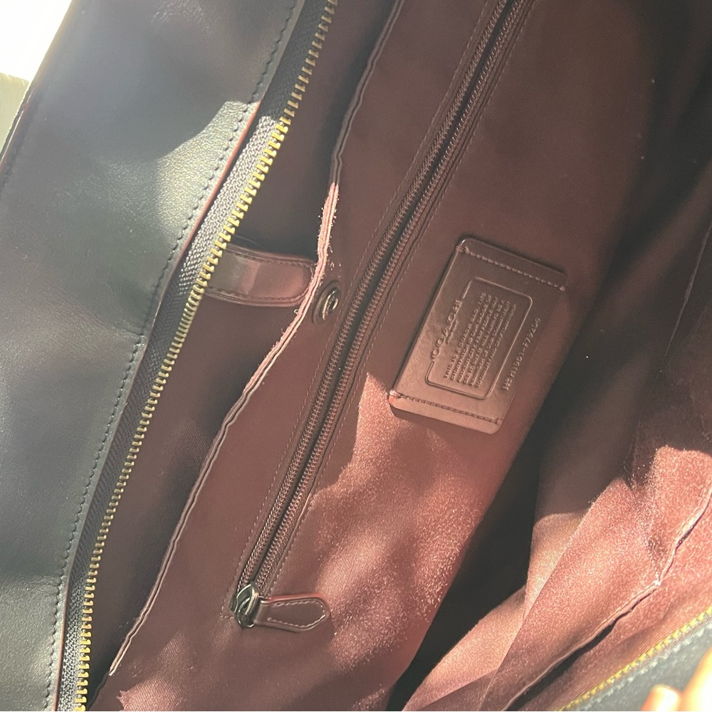 Coach Black Signature Duffel Bag - Picture 4 of 7